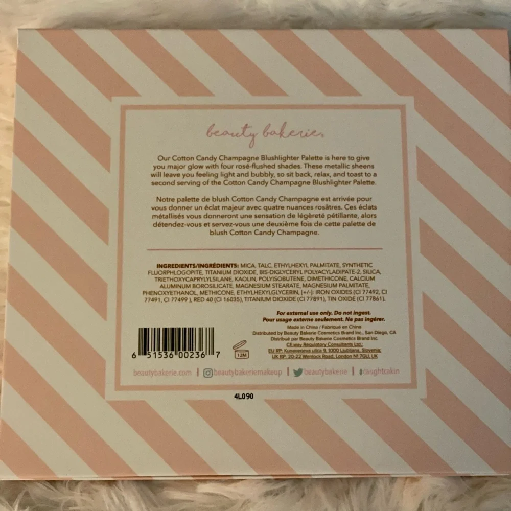 Cotton Candy Champagne Blush Palette